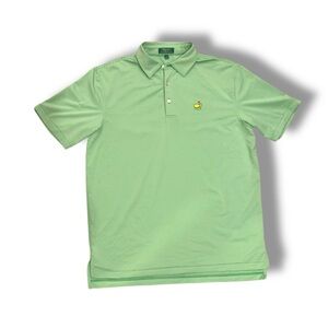 Peter Millar Green Masters Polo Shirt